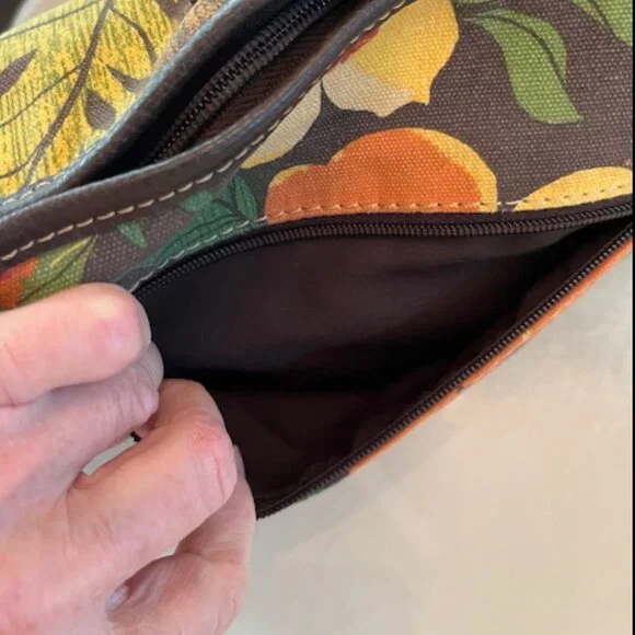 CARIBBEAN JOE | Floral Bag Adjustable Shoulder Strap Tropical Hawaiian - Picture 15 of 15